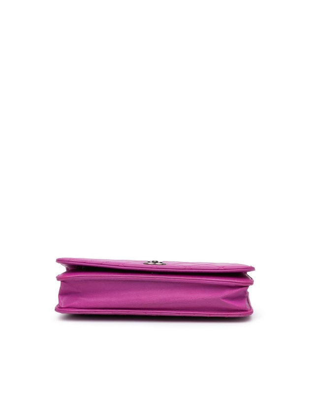 Chanel - Pre-Loved Lambskin Coco Boy Wallet On Chain