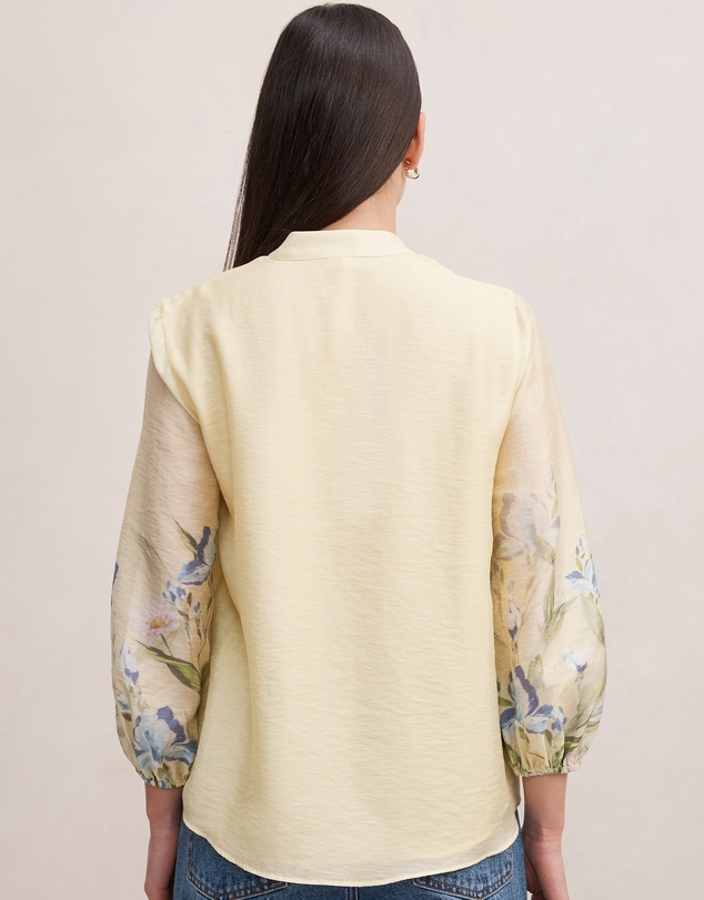 Forever New - Dolly Placement Print Blouse