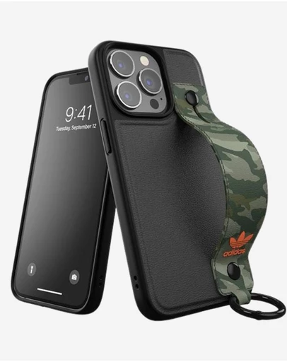 adidas Originals - Hand Strap iPhone 13/13 Pro Protective Phone Case PU Leather