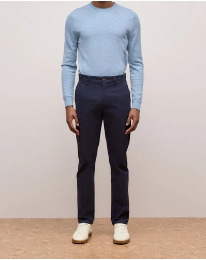 Trenery - Regular Fit Chino in Navy