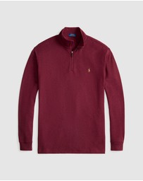 Polo Ralph Lauren - ICONIC EXCLUSIVE - Big & Tall - Estate-Rib Quarter-Zip Pullover