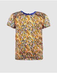 B.Nosy - Multi Colour Blouse - Kids-Teens