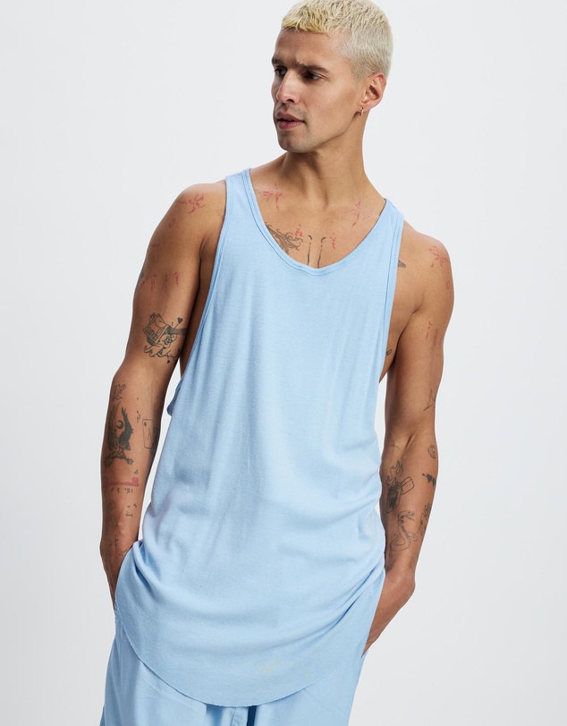 Surrounded By Ghosts - The Lawsonite Rib Knit Singlet
