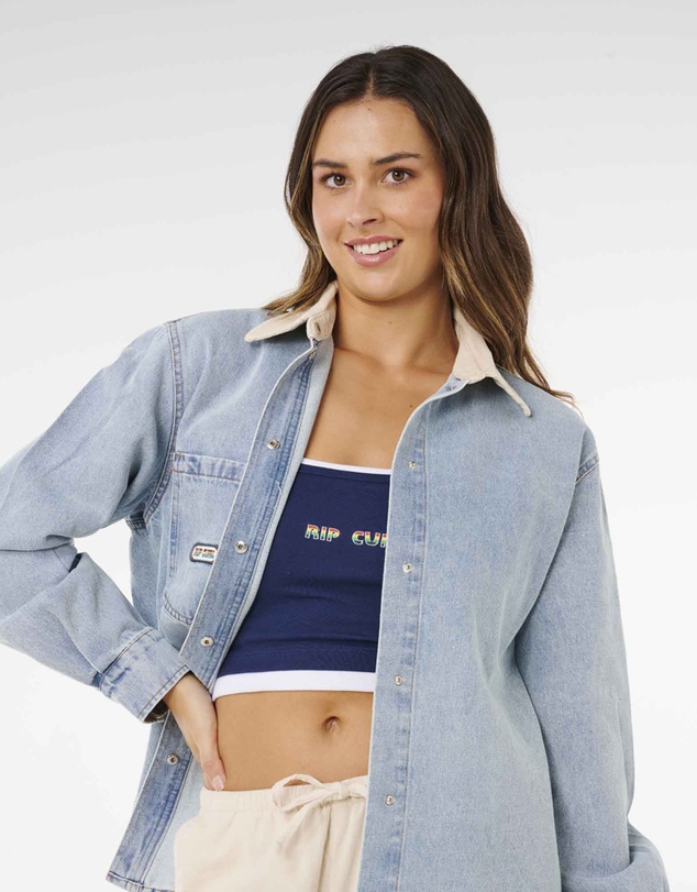 Rip Curl - Surf Side Relaxed Denim Shirt