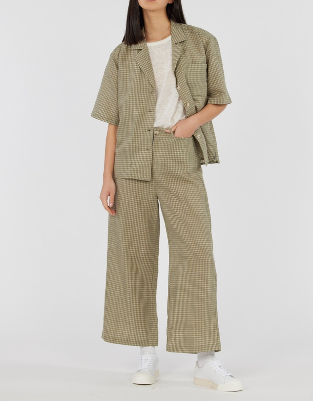 Amelius - Virtuous Check Cropped Pant