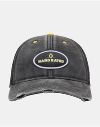 Hard Rated - Distressed Trucker Hat