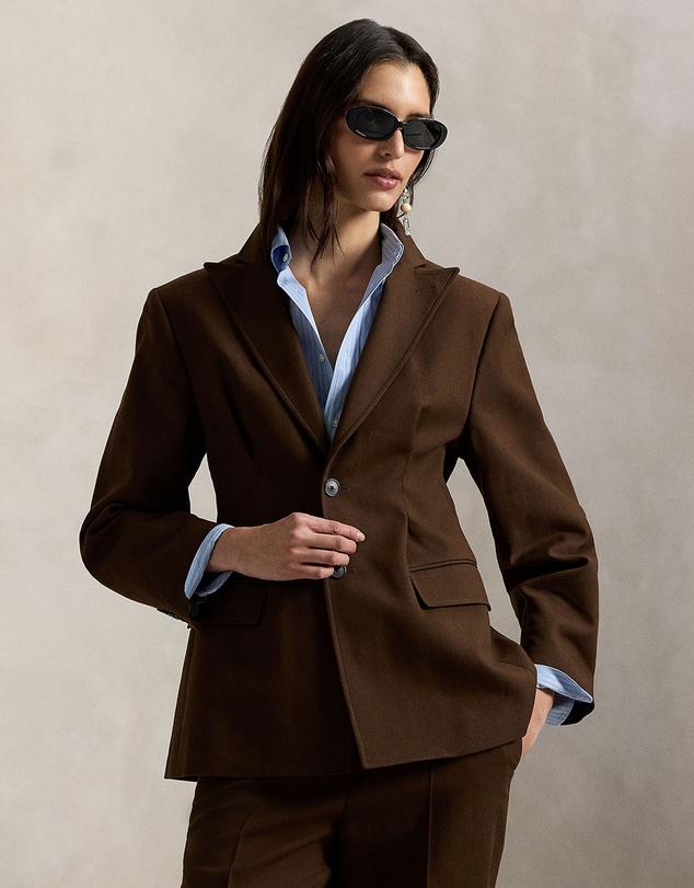 Polo Ralph Lauren - Single-Breasted Cotton-Wool Crepe Blazer