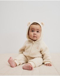 Country Road - Sherpa Hooded Jumpsuit