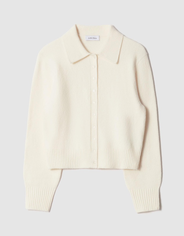 & Other Stories - Knitted Collar Cardigan