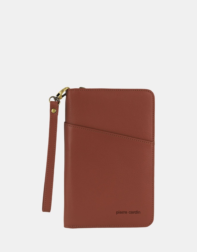 Pierre Cardin - Pierre Cardin Italian Leather Passport Wallet