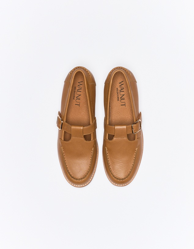 Walnut Melbourne - Helena Leather Loafer