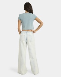 Billabong - Womens Jade Saltwashed Linen Pants