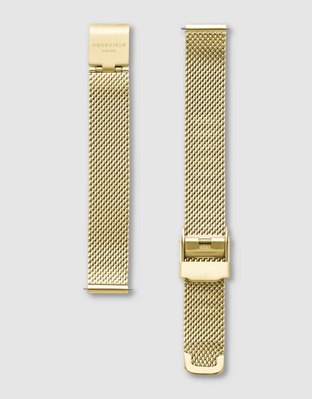 Rosefield - The Small Edit - Gold Mesh Band