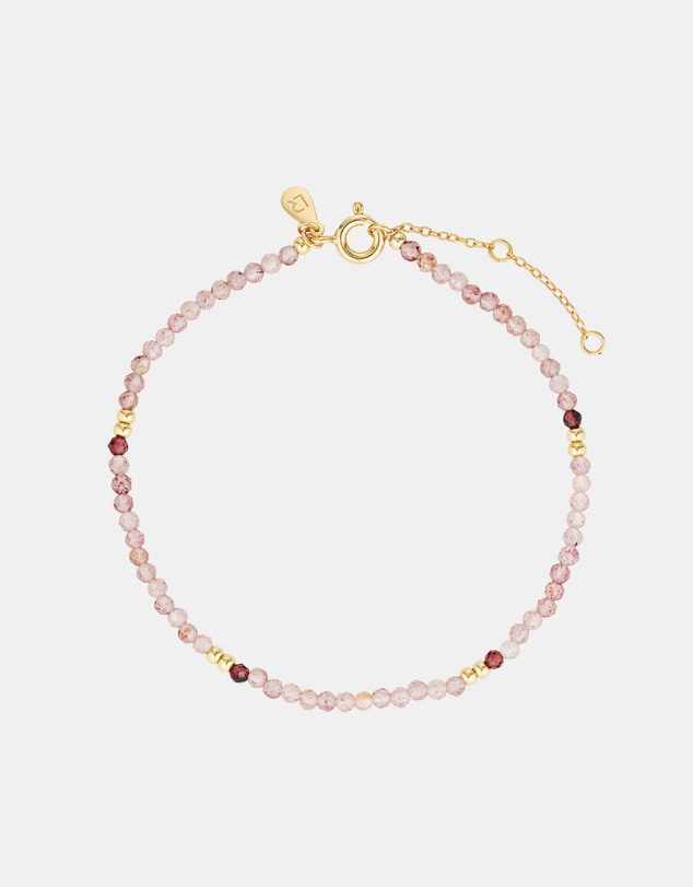 Luna Rae - Gold Vermeil - Amalfi Beaded Bracelet