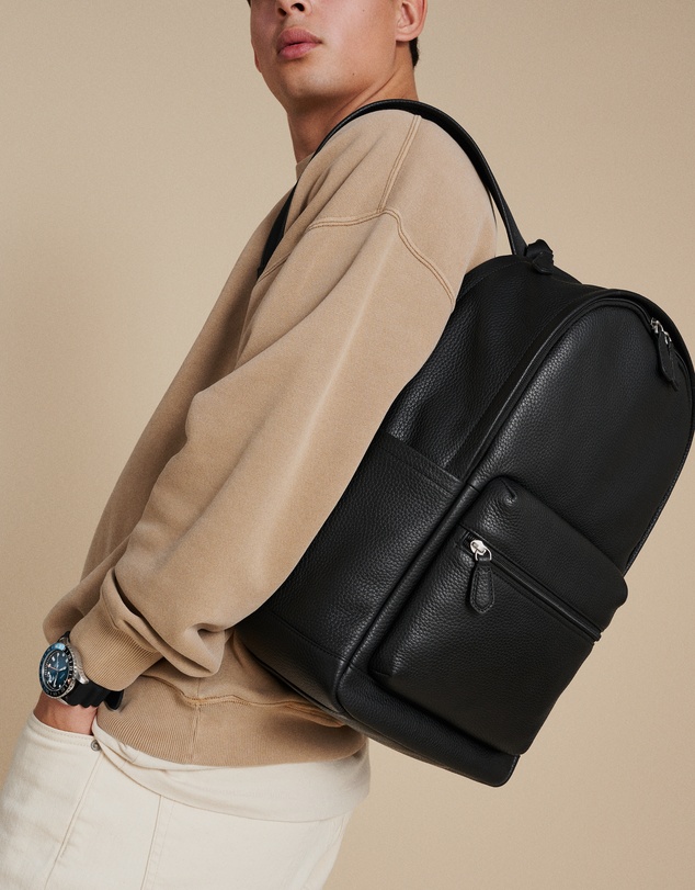 Fossil - Buckner Black Backpack