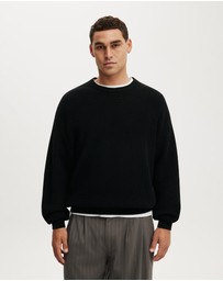 Cotton On - Box Fit Crew Knit