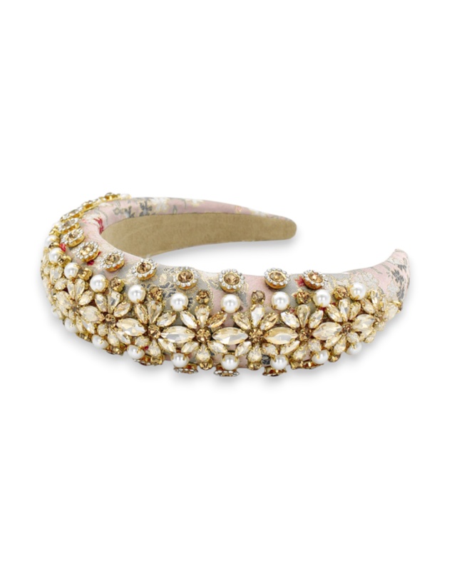 Morgan & Taylor - Zelda Headband in Gold