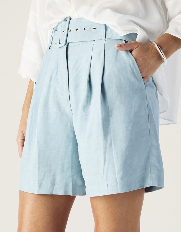 MOS The Label - Serafina Linen Shorts