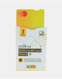 Milleni - Milleni Travel RFID Credit Card Shield (3 PK)