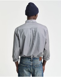 Gant - Regular Fit Striped Poplin Shirt