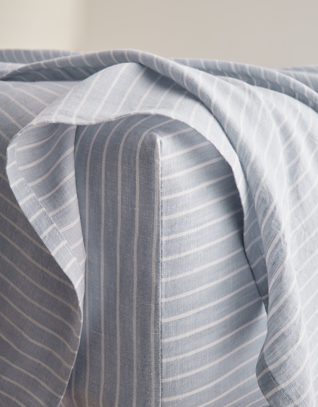 Country Road - Skye Linen Queen Fitted Sheet