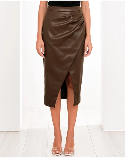 Pilgrim - Sarai Vegan Leather Skirt