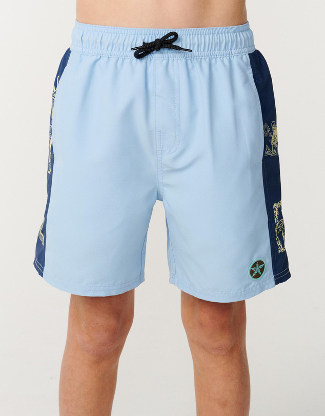 Rip Curl - Rip Tuals Panel Volley Boardshorts - Teens