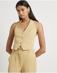 Alice In The Eve - Vera Halter Tailored Vest