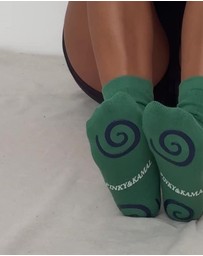 Pinky & Kamal - Pilates Spiral Grip Socks
