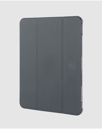 Tucano - Tucano Satin Folio Case Dark Blue for iPad Air 11 Inch M3 M2 2024 with Pencil Holder and Stand