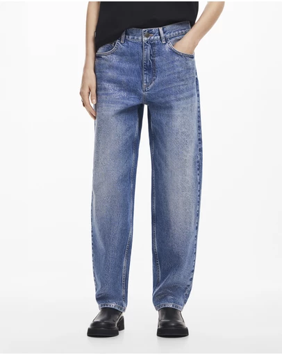 Desigual - Balloon denim jeans
