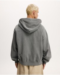 Cotton On - Cropped Zip Up Hoodie