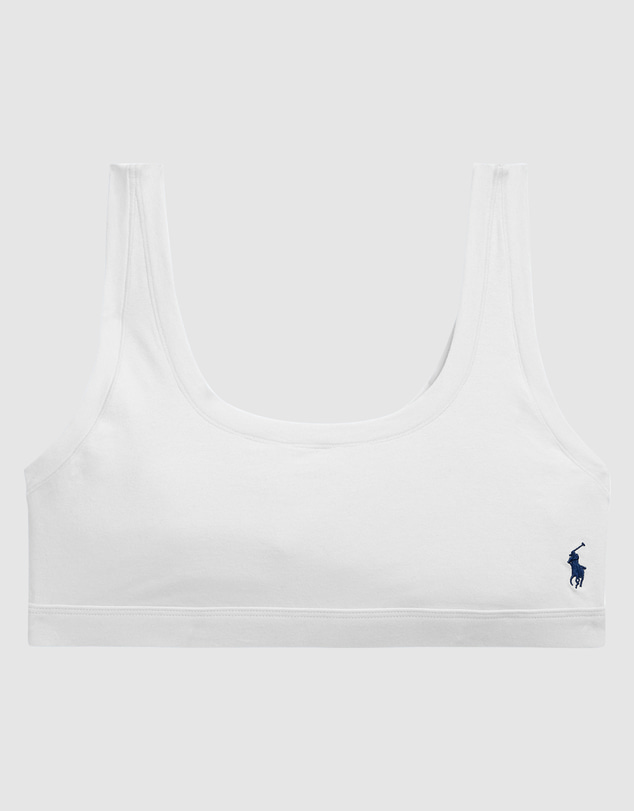 Polo Ralph Lauren - Club Cotton Wirefree Unlined Scoop Bralette
