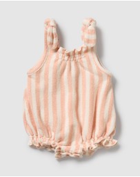 Wilson & Frenchy - Organic Terry Tie Playsuit - Babies