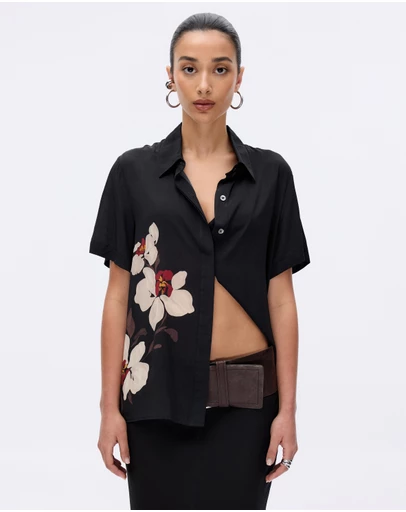 Minima Esenciales - Isla Print Resort Shirt