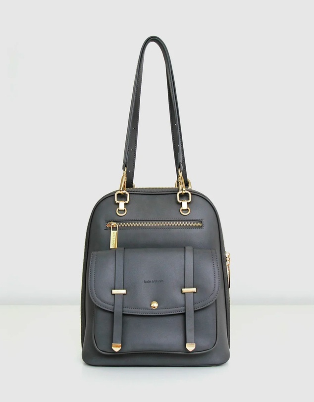 Belle & Bloom - 5th Ave Leather Backpack