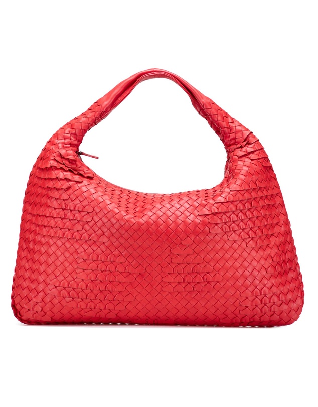 Pre-Loved by Azura Reborn - Pre-Loved Medium Nappa Intrecciato Ruffle Veneta Hobo
