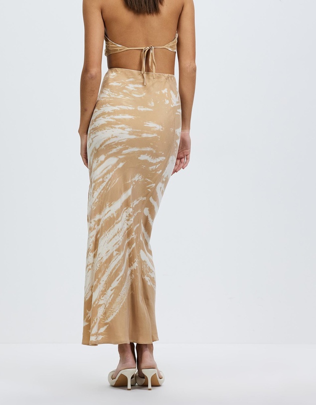 Third Form - Twist Through Bias Maxi Skirt