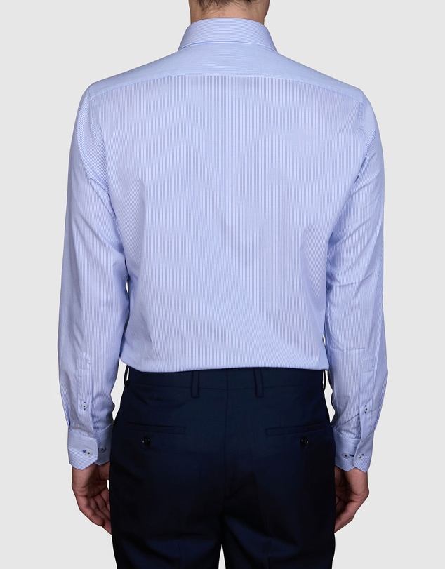 Abelard - Bamboo Blend Bengal Stripe Slim Fit Shirt
