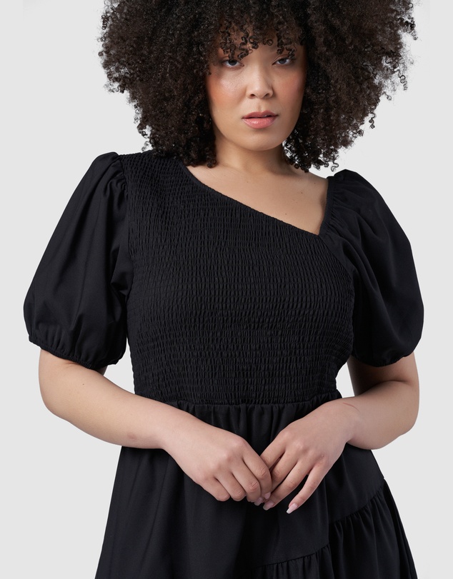 Something 4 Olivia - Miley Asymmetric Midi Dress
