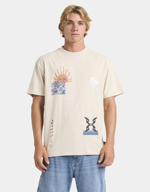 Quiksilver - Mens Free Lock T-Shirt