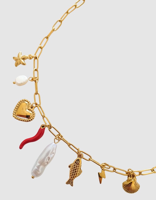 Miz Casa and Co - Sabina Charm Necklace