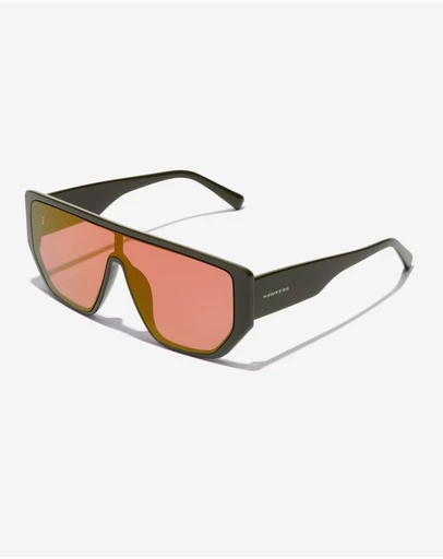 Hawkers Co - HAWKERS - Dark Khaki Fucsia Eco METRO Sunglasses for Men and Women UV400