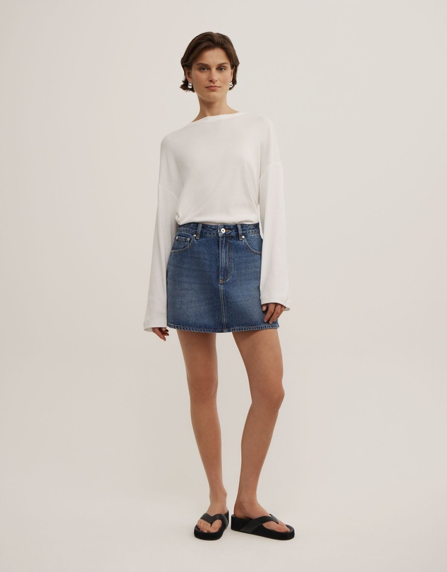 Witchery - Denim Mini Skirt