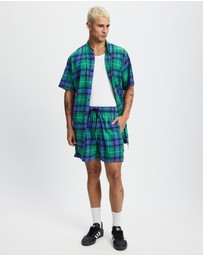 Surrounded By Ghosts - The Silver Slim Cotton Flannelette Shirt