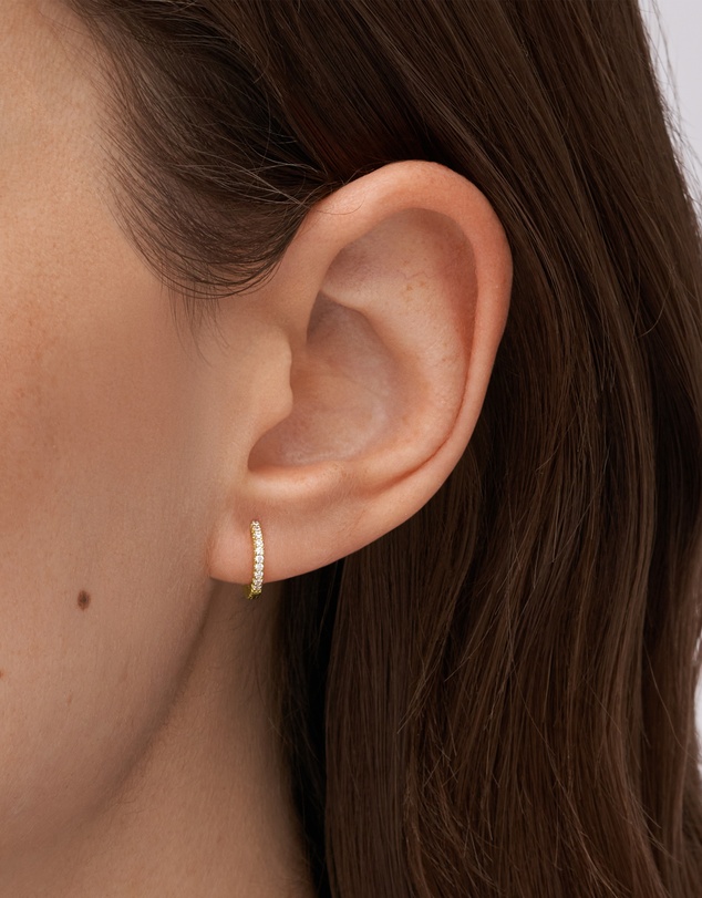 Fossil - Sterling Gold Tone Earring