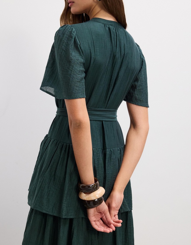 The Fated - Mali Tiered Midi Dress