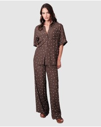 UNE PIECE - Short Sleeve Button-Up Shirt