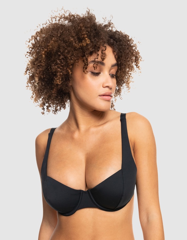 Roxy - Womens Beach Classics D-Cup Underwired Bikini Top