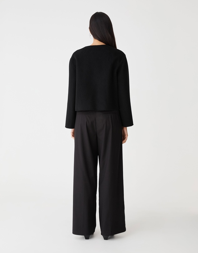 Forcast - Alani Crop Wool Jacket